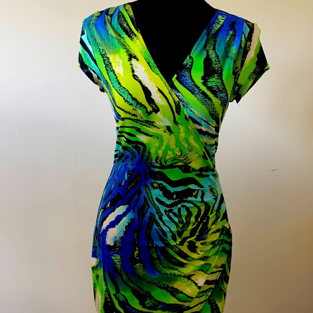 Cach’e Neon print Dress